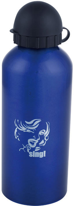 Bidon metalowy z grawerem logo 600 ml