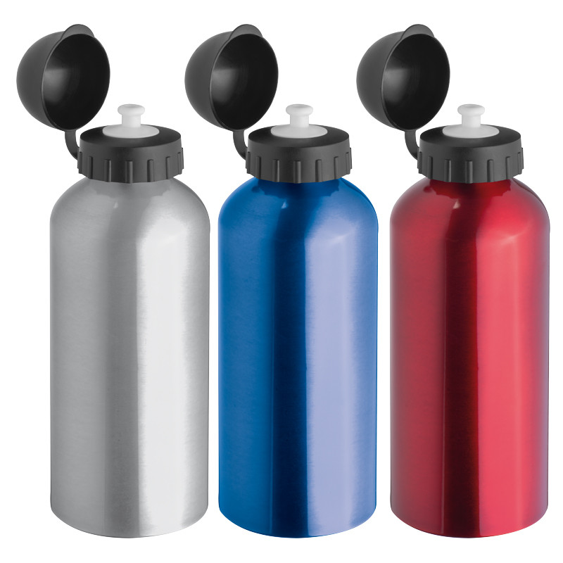 Bidon metalowy z grawerem logo 600 ml