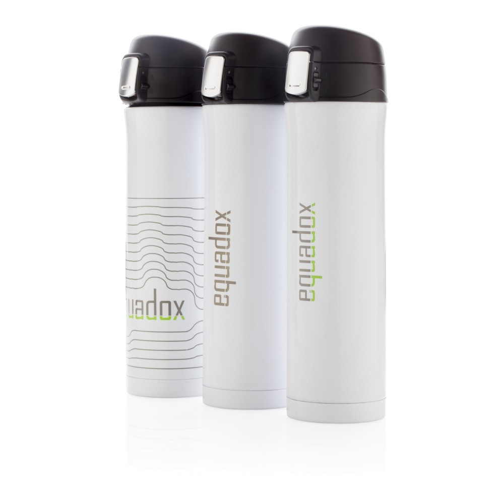 Biały kubek termiczny 450 ml