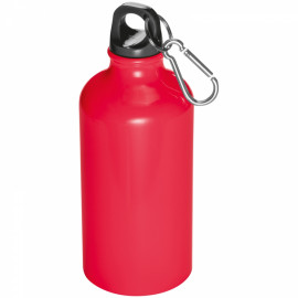 Bidon z nadrukuiem, ma pojemność 500 ml